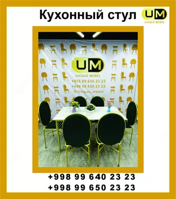 Oshxona stol va stuli -